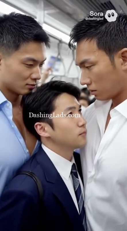 (30s) Rush hour in the train