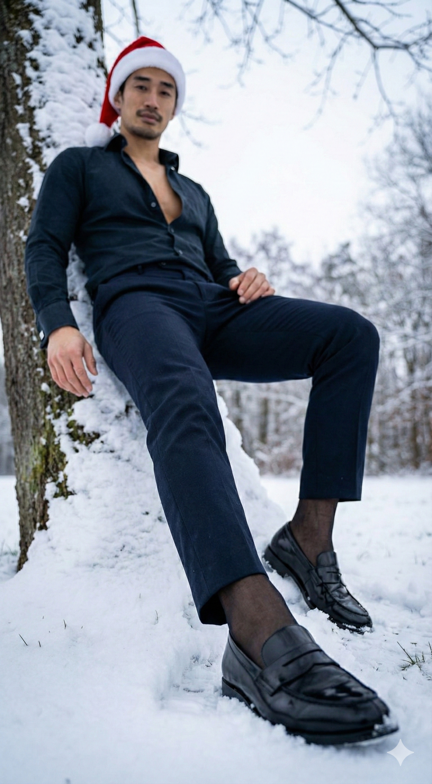 (10 images) Festive White: The Salaryman’s Winter Interlude