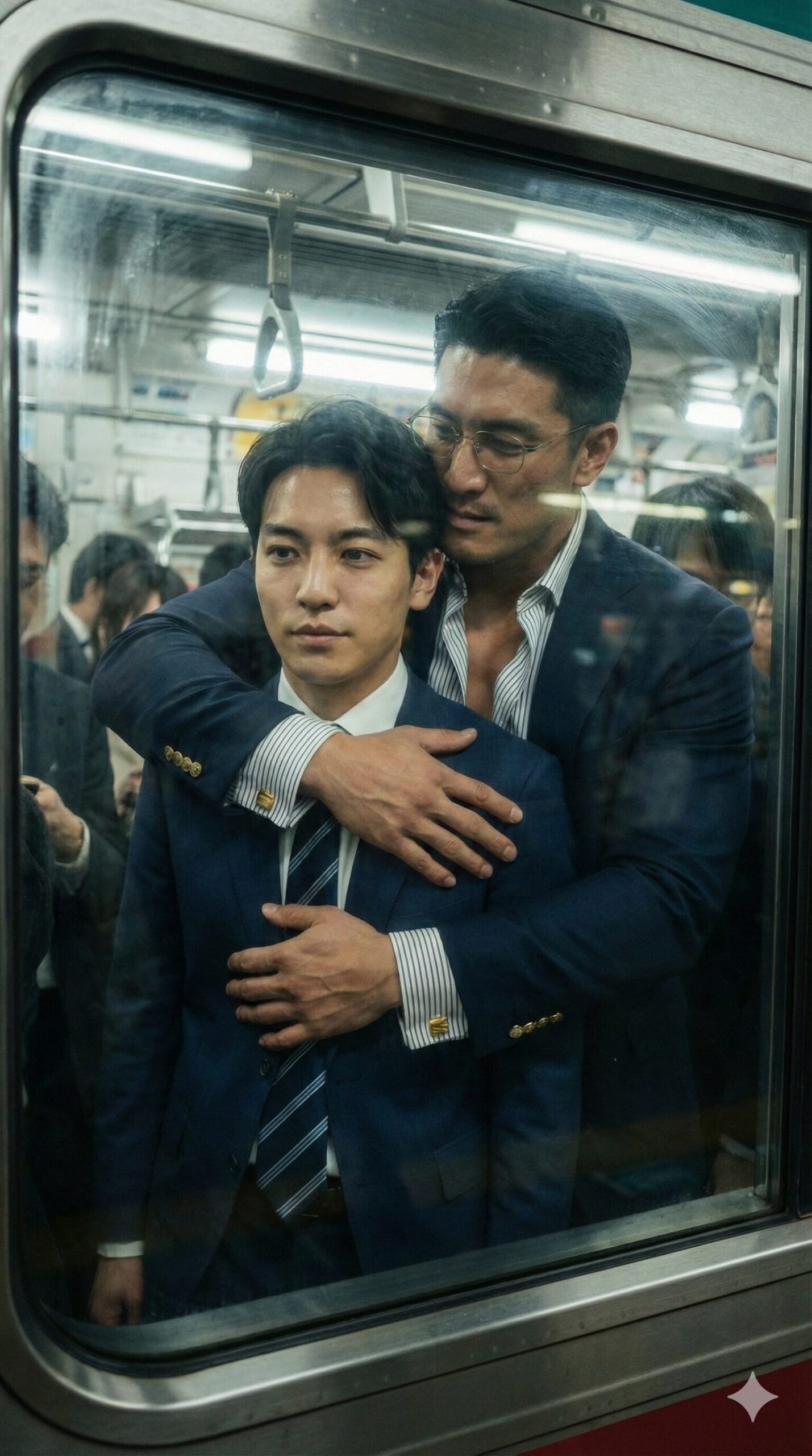 (Clip) Japanese Train Intimacy