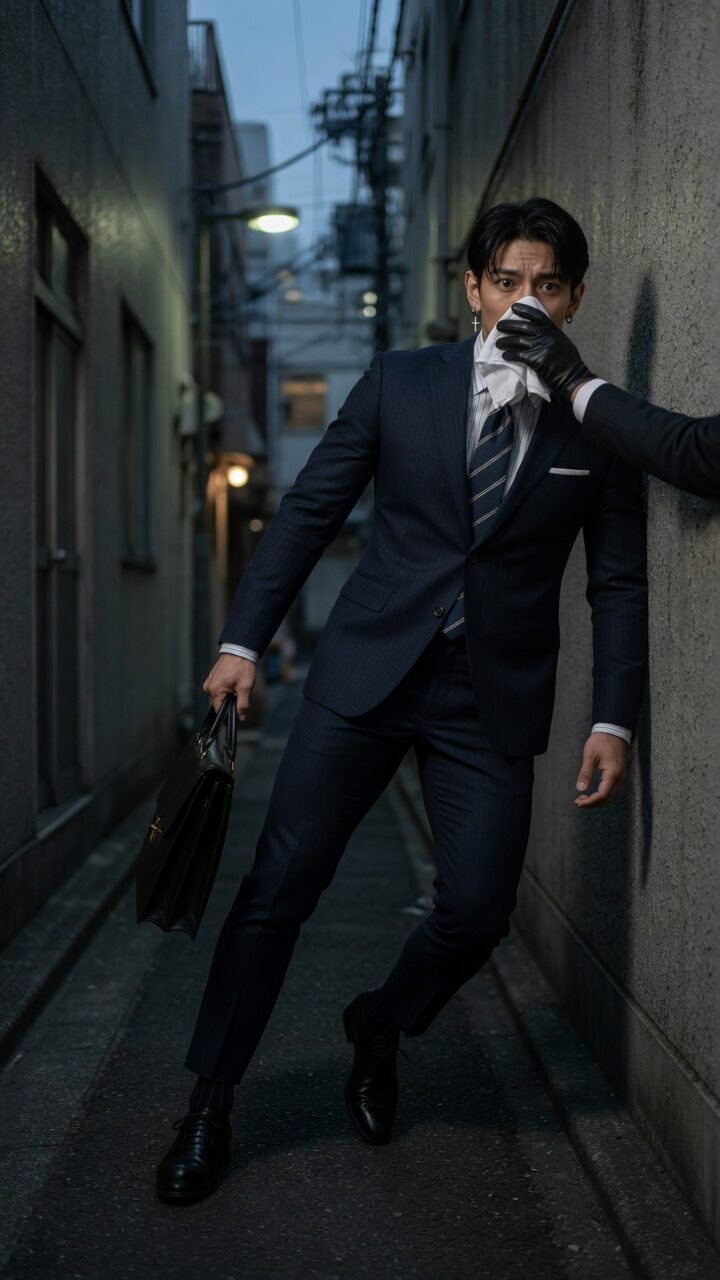 Reo entering the agreed backlane abduction scenario